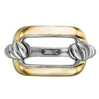 Eleganza Ladies Fashion Gold and Silver Two-Tone Ring 711860-7