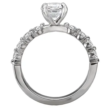 Classic Semi-Mount Diamond Ring 119205-RD100K