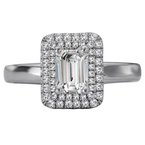 LaVie Halo Semi-Mount Diamond Ring 115425-EM075