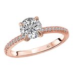 LaVie Classic Semi-Mount Diamond Ring 115427-RD100R