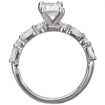 Diamond Semi-Mount Engagement Ring 160133-EM100