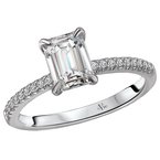LaVie Classic Semi-Mount Diamond Ring 115427-EM100