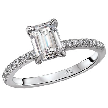 Classic Semi-Mount Diamond Ring 115427-EM100