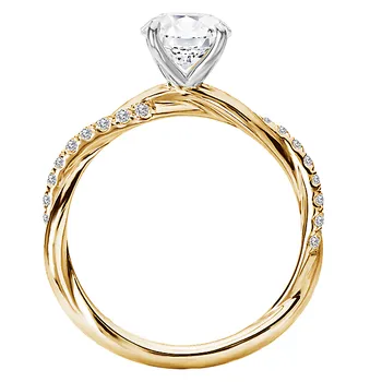 Semi-Mount Diamond Engagement Ring 160131-RD100Y