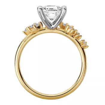 Semi-Mount Diamond Engagement Ring 160337-PC150Y