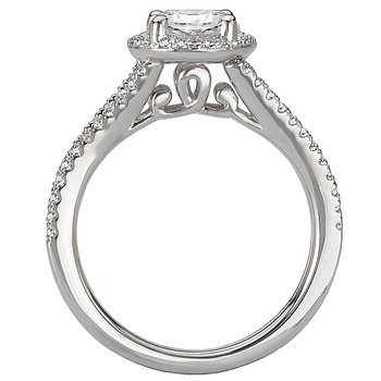 Split Shank Semi-Mount Diamond Ring 115294-100