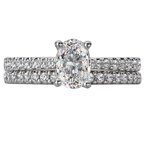 LaVie Classic Semi-Mount Diamond Ring 115474-OV075