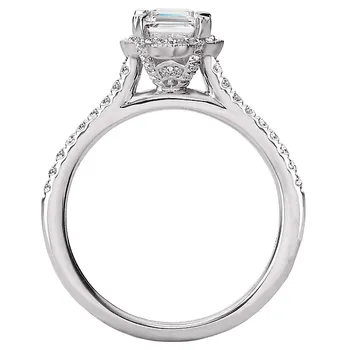 Halo Semi-Mount Diamond Ring 119128-100K