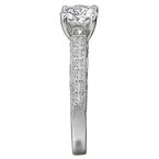 LaVie Peg Head Semi-Mount Diamond Ring 115338-S