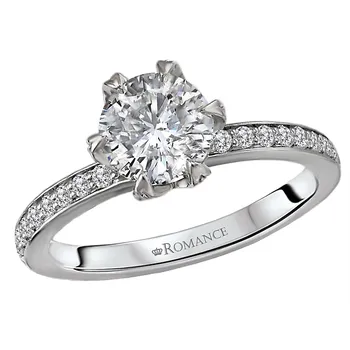 Diamond Semi-Mount Engagement Ring 160182-RD100
