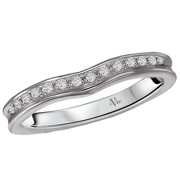 Curved Wedding Band 115284-100W