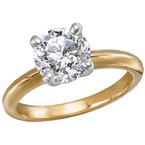 LaVie Solitaire Semi-Mount Diamond Ring 114000-4RD175TYS