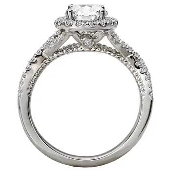 Diamond Semi-Mount Engagement Ring 160177-RD100