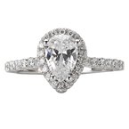 LaVie Halo Semi-Mount Diamond Ring 115219-100