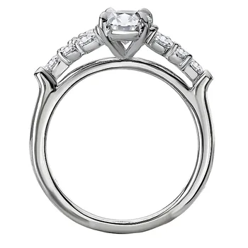 Semi-Mount Diamond Engagement Ring 160200-OV100