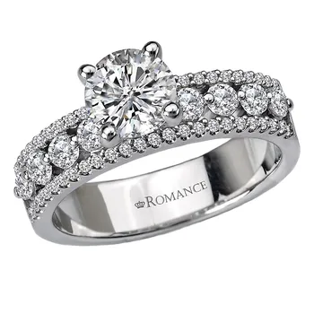 Classic Semi-Mount Diamond Ring 119264-RD100K