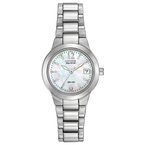 Citizen LAD ECO WR100 SS BRAC WHTE EW1670-59D
