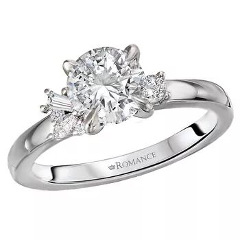 Diamond Semi-Mount Engagement Ring 160161-RD100