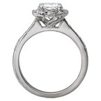 LaVie Halo Semi-Mount Diamond Ring 115437-RD100