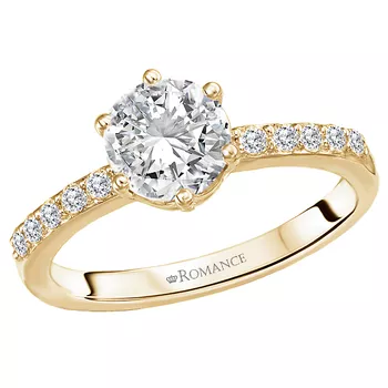 Classic Semi-Mount Diamond Ring 160047-RD100Y