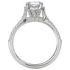 LaVie Peg Head Semi-Mount Diamond Ring 115416-100