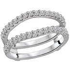 LaVie Diamond Wrap Wedding Ring with Guard 113931-WRAP