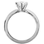 LaVie Solitaire Semi-Mount Diamond Ring 114001-6RD075WS