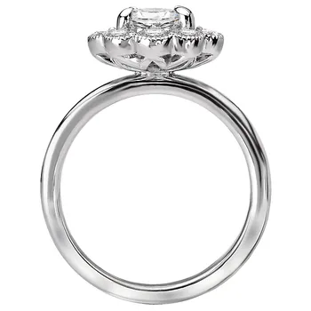 Halo Semi-Mount Diamond Ring 160027-RD100