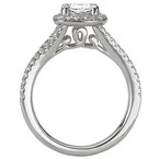 LaVie Split Shank Semi-Mount Diamond Ring 115295-100