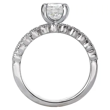 Peg Head Semi-Mount Diamond Ring 119149-100K