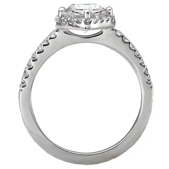 Halo Semi-Mount Diamond Ring 119243-CR100K