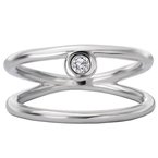 Eleganza Ladies Fashion Diamond Ring 711818-7