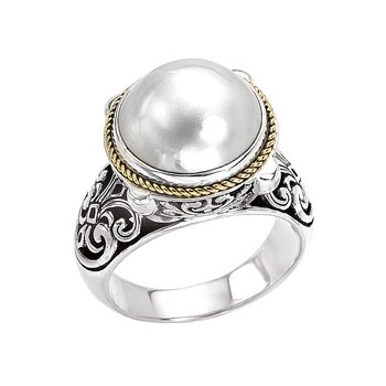 Ladies Fashion Pearl Ring 710571-7