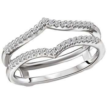 Diamond Wrap Ring with Guard 113914-WRAP