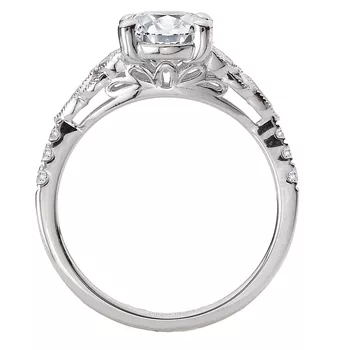 Semi-Mount Diamond Engagement Ring 160359-OV200