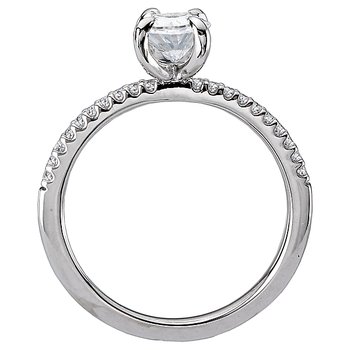 Classic Semi-Mount Diamond Ring 115427-OV100