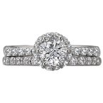 LaVie Halo Semi-Mount Diamond Ring 115460-RD075
