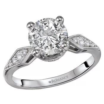 Art Deco Based Diamon Wedding Band 160325-RD150