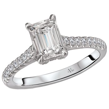 Classic Semi-Mount Diamond Ring 115417-100