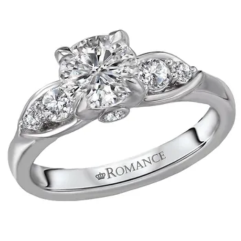 Classic Semi-Mount Diamond Ring 119235-RD100K
