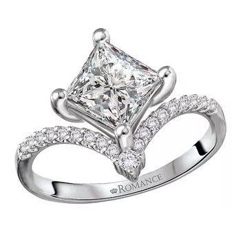 Diamond Semi-Mount Engagement Ring 160070-PC150