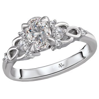 Classic Semi-Mount Diamond Ring 115468-OV075