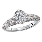 LaVie Vintage Semi-Mount Diamond Ring 115221-100