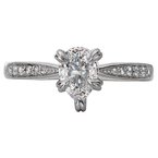 LaVie Classic Semi-Mount Diamond Ring 115466-PS075