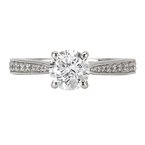 LaVie Classic Semi-Mount Diamond Ring 115200-RD100