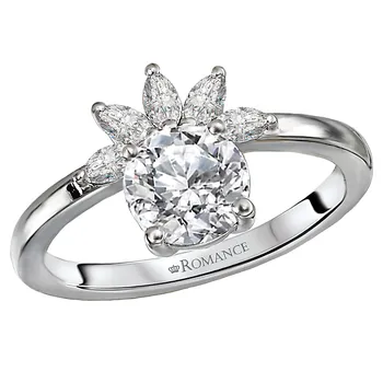 Diamond Semi-Mount Engagement Ring 160068-RD100
