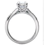LaVie Classic Semi-Mount Diamond Ring 115442-RD100
