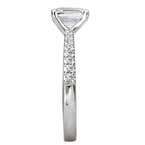 LaVie Classic Semi-Mount Diamond Ring 115474-EM075