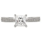 LaVie Classic Semi-Mount Diamond Ring 115200-PC100