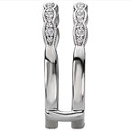 LaVie Diamond Wrap Wedding Ring with Guard 113927-WRAP